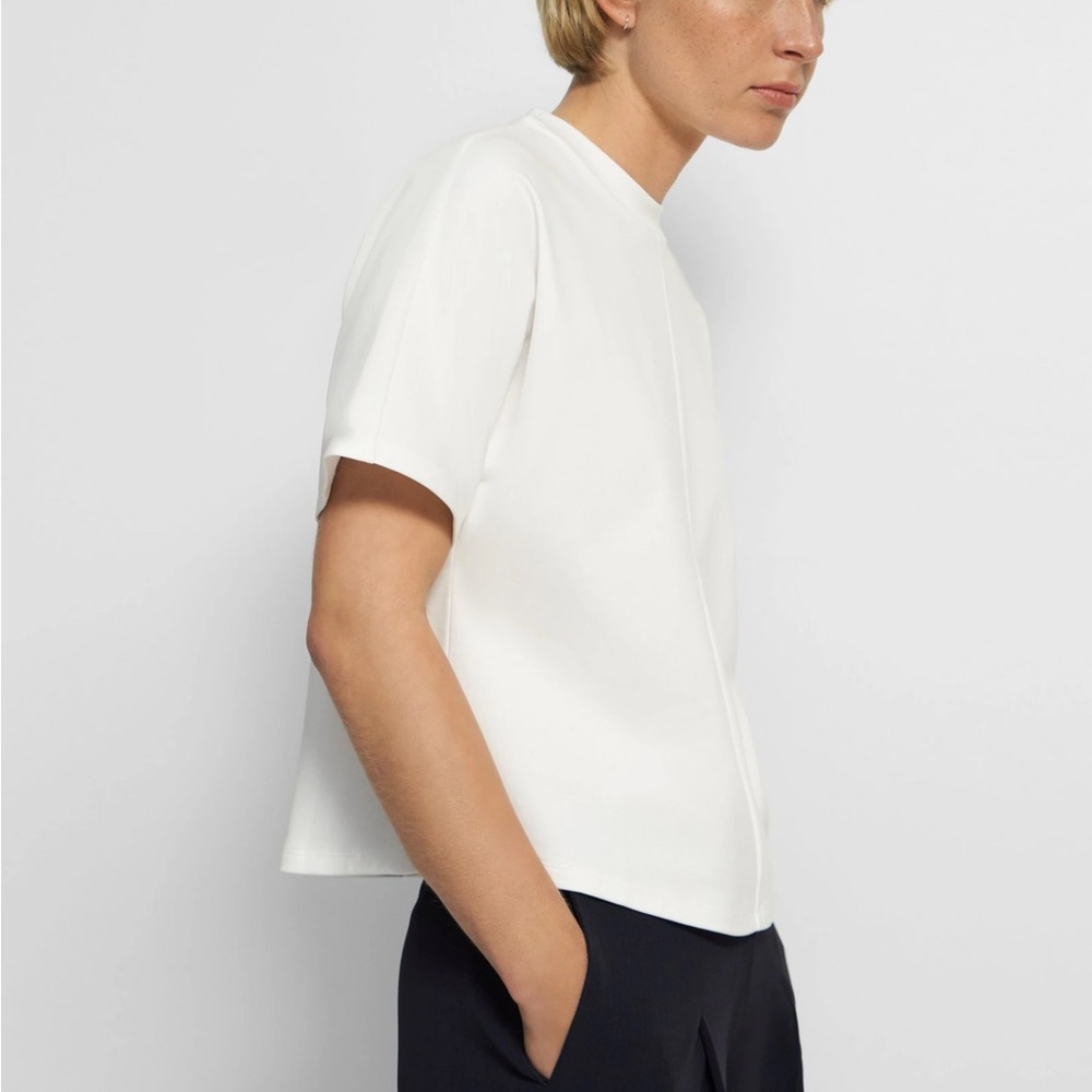 Theory Dolman Sleeve Tee in Cotton Jersey